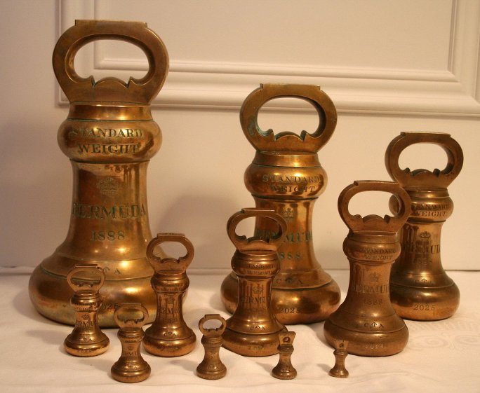Bermuda, Standard Imperial Weights 1888